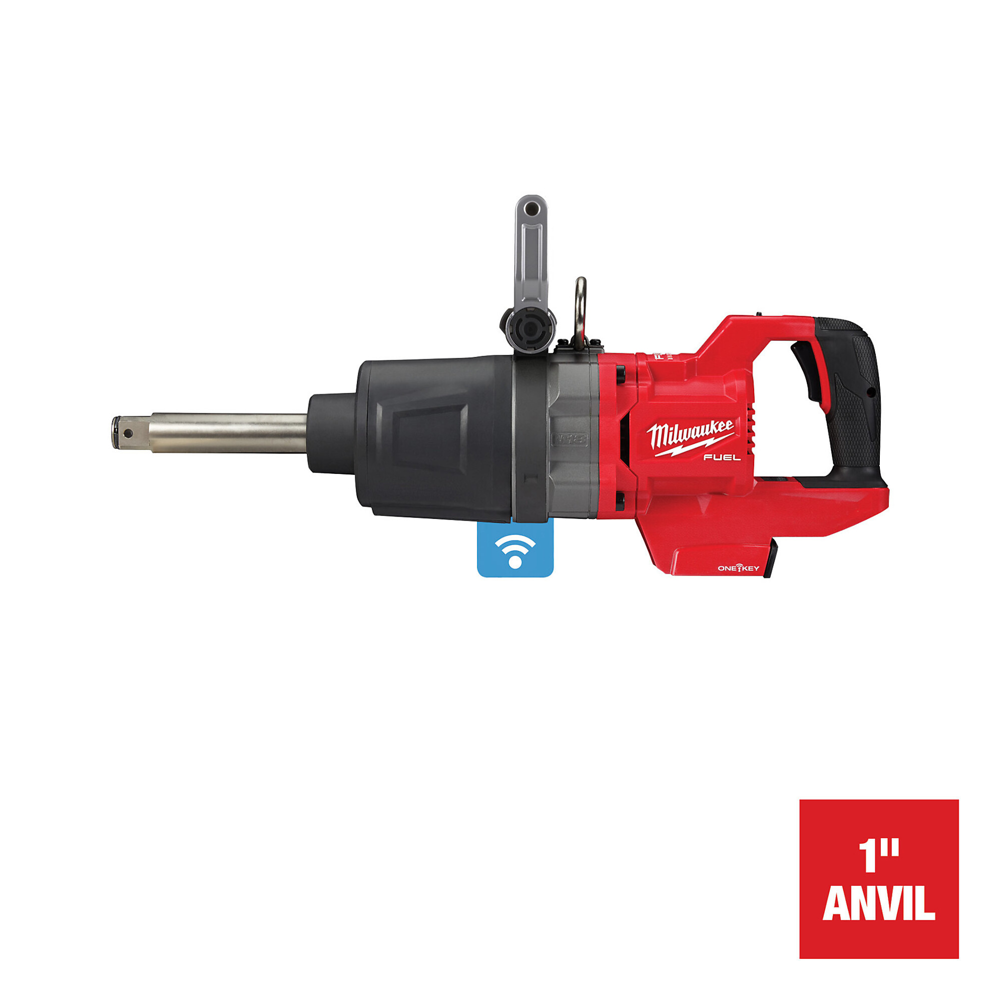 Milwaukee M18 FUEL 1in. D-Handle Extended Anvil High Torque Impact Wrench with ONE-KEY, Tool Only, Model# 2869-20